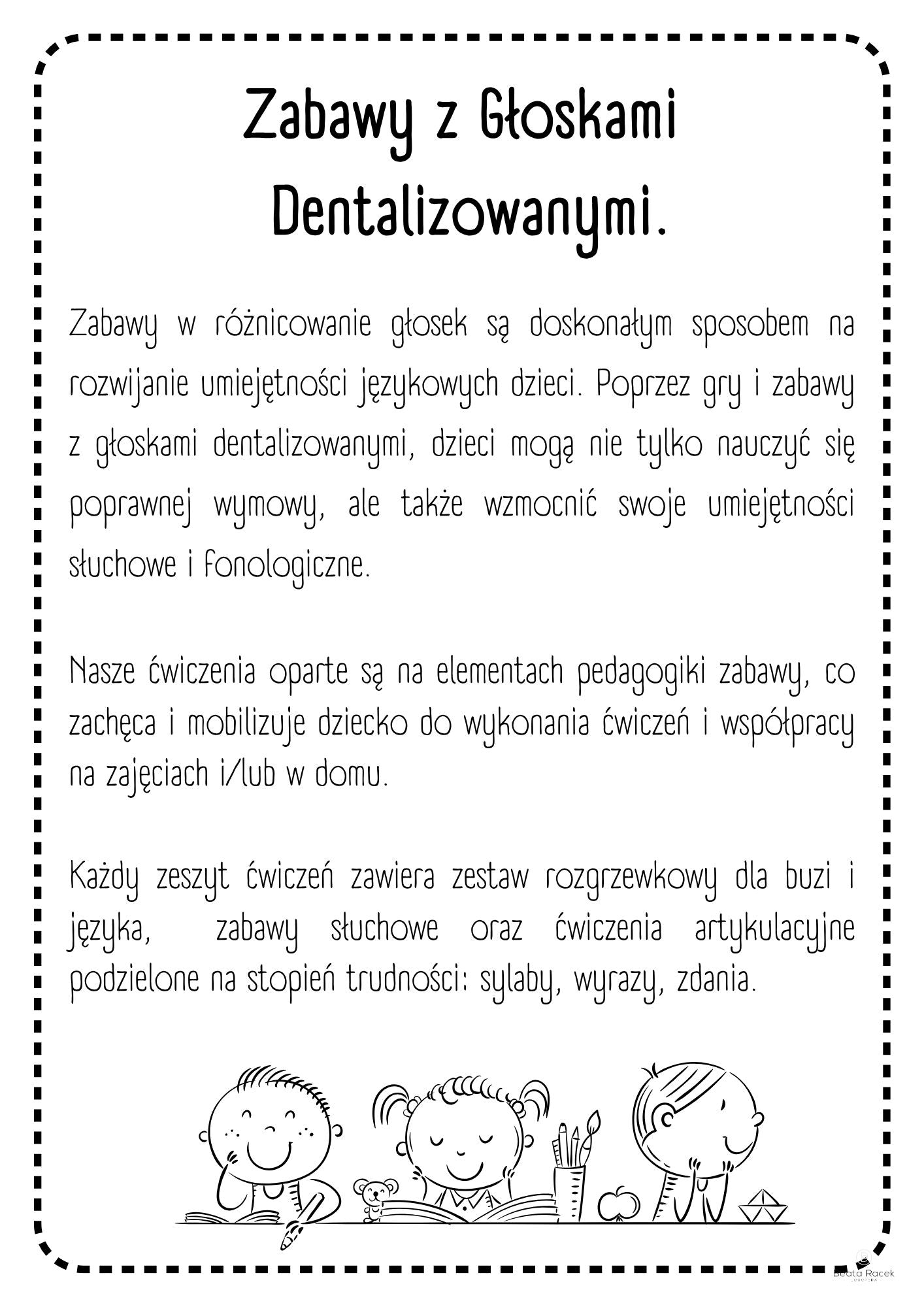 1 Część - różnicowanie i automatyzacja - głoski S-Ś-SZ