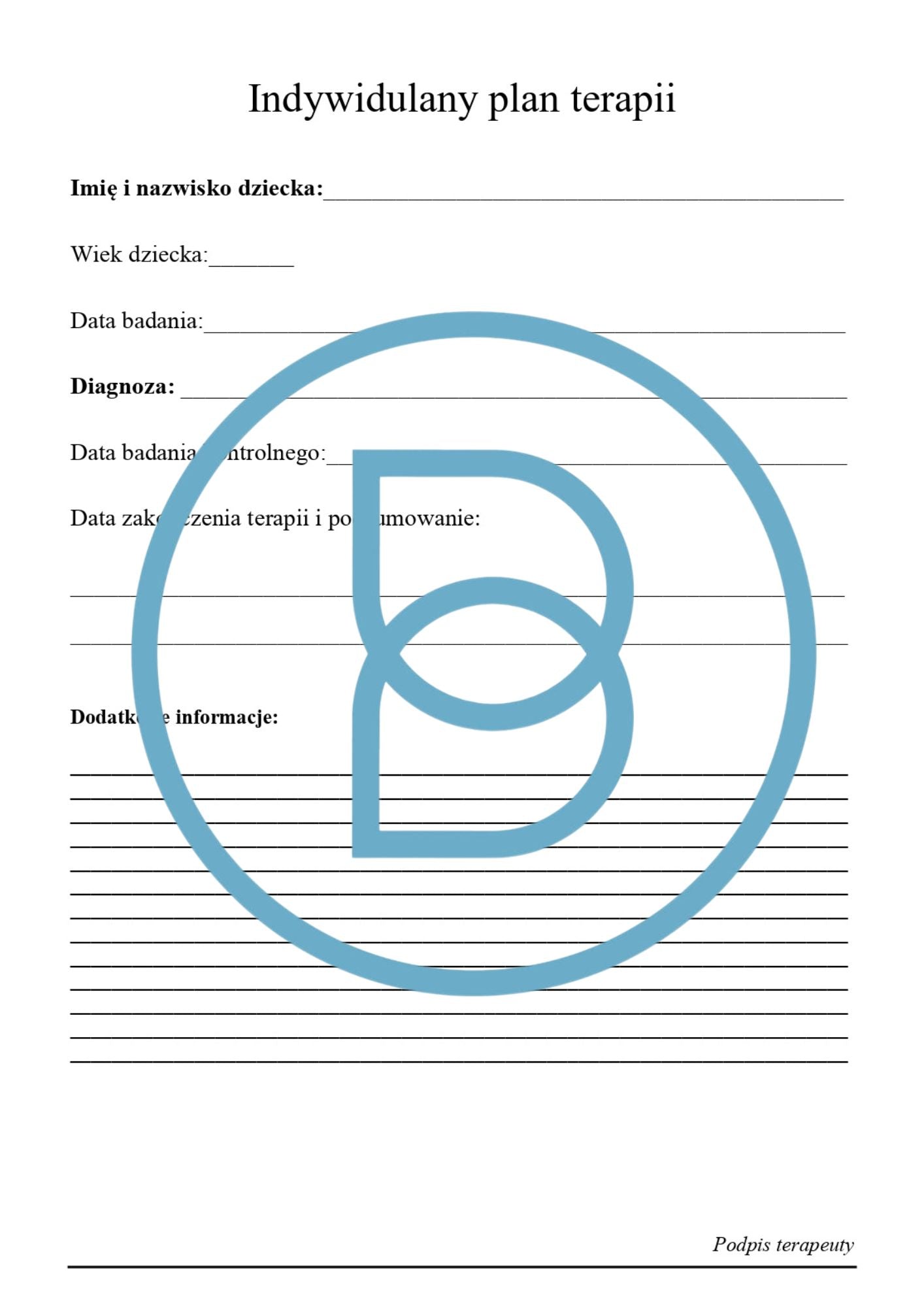 1).Plan pracy logopedy