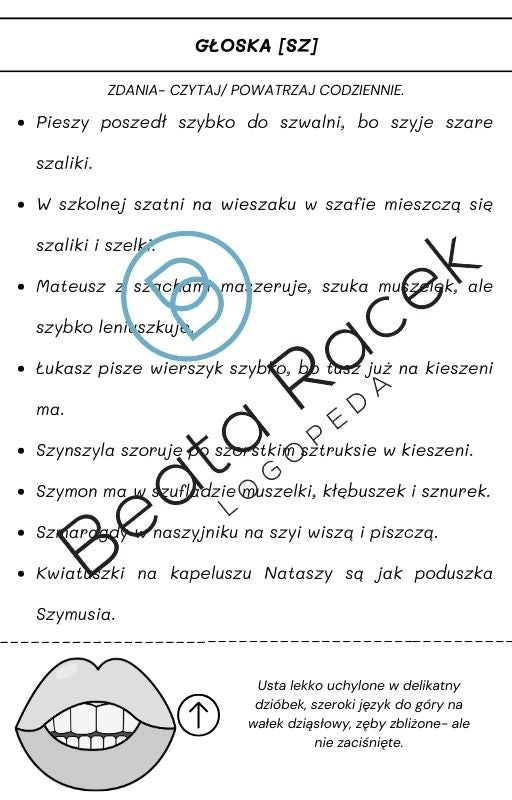 Pod lupą logopedy cz.4 - SEPLENIENIE