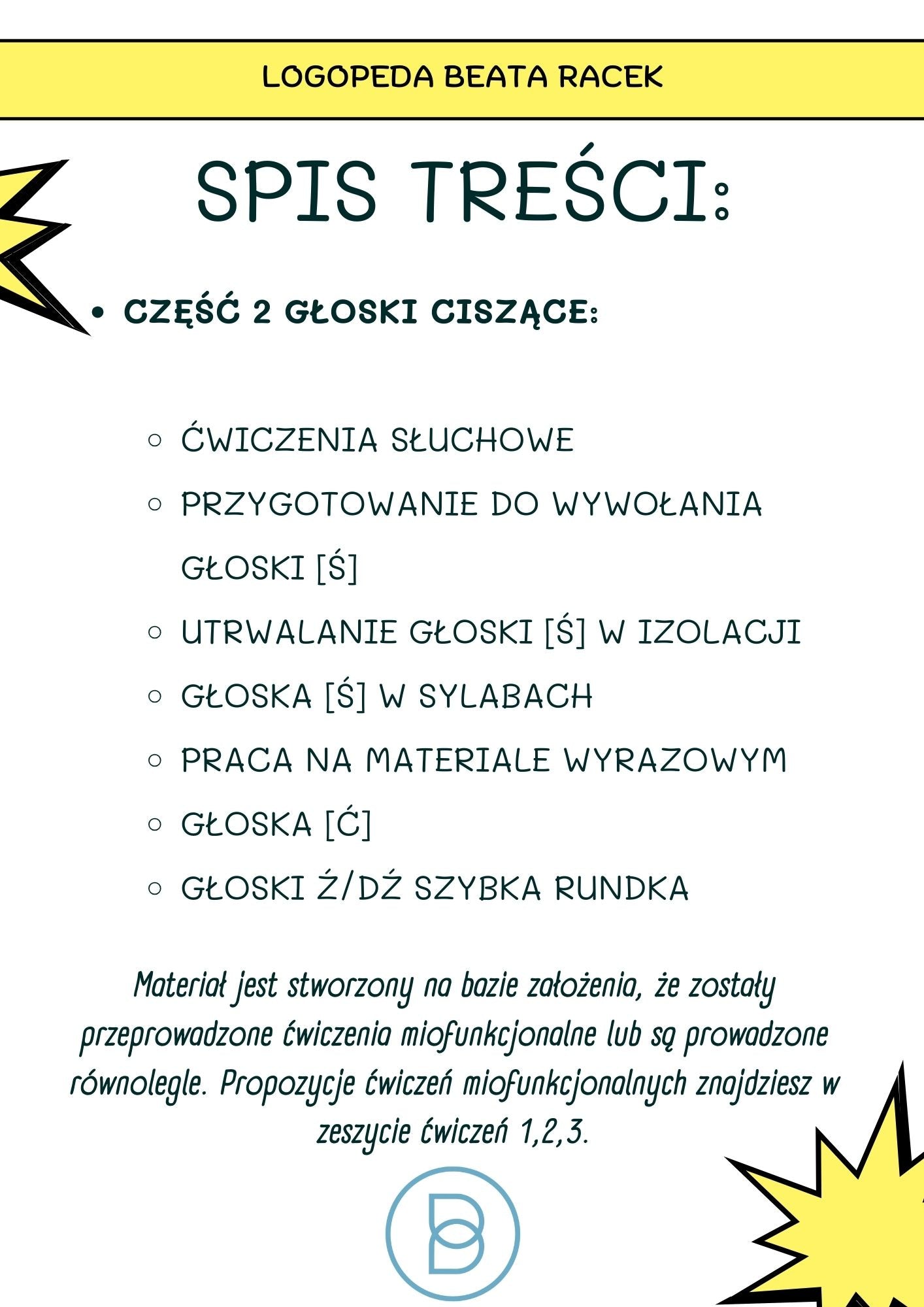 Pod lupą logopedy cz.5 - seplenienie - głoski s,z,dz,c oraz ś,ź,ć,dź
