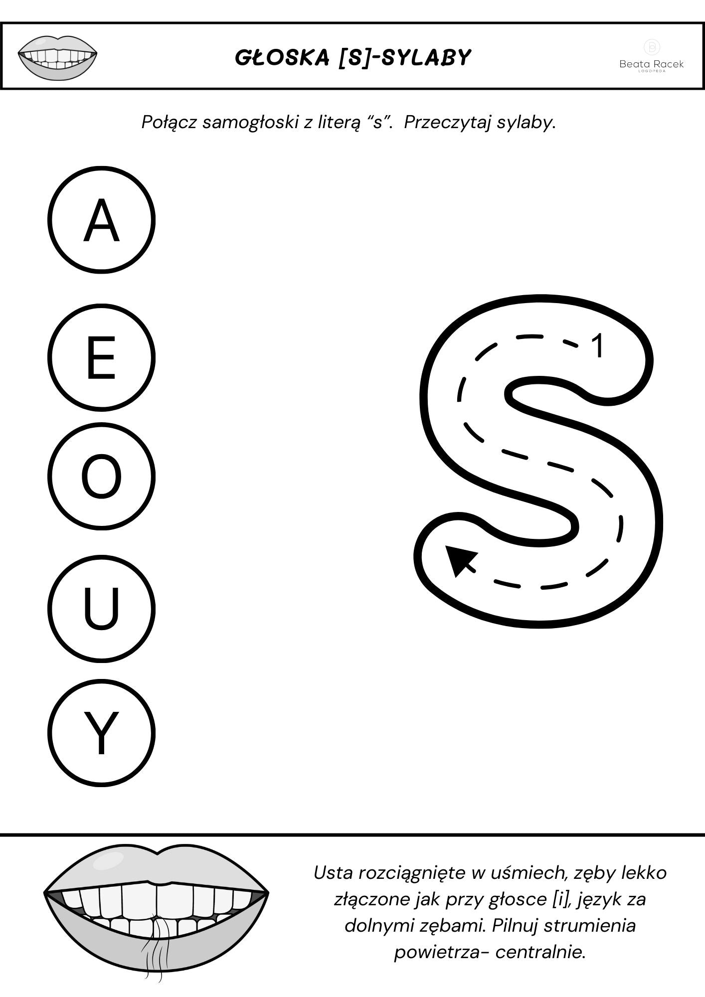 Pod lupą logopedy cz.5 - seplenienie - głoski s,z,dz,c oraz ś,ź,ć,dź