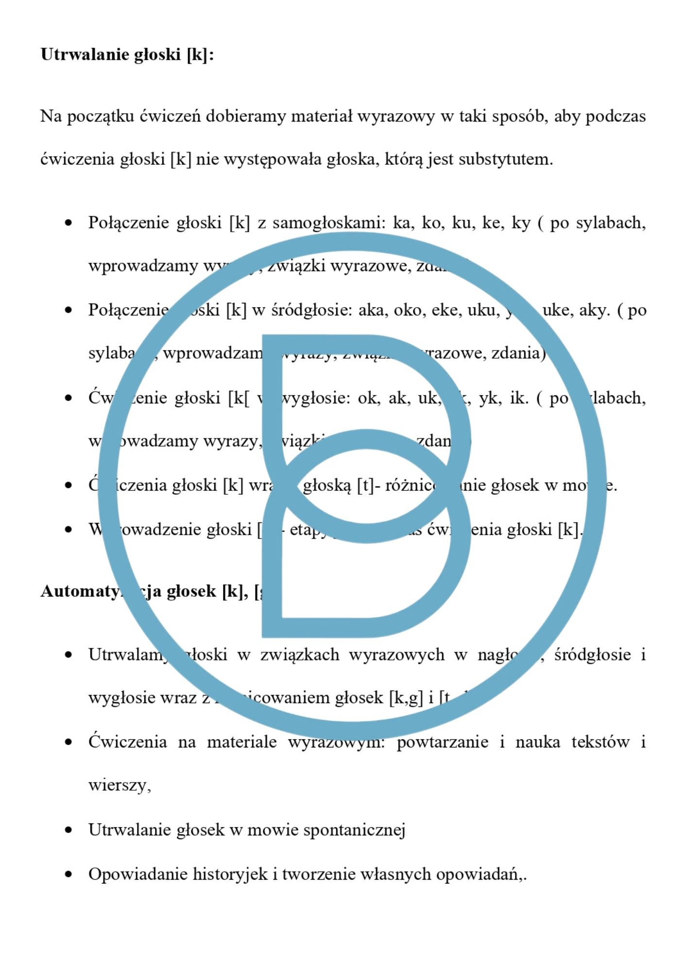 1).Plan pracy logopedy