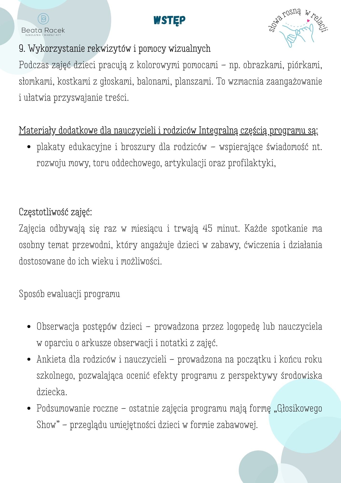 !Program logopedyczny - LOGOPEDYCZNE WĘDRÓWKI-Profilaktyczny program logopedyczny dla starszych  grup przedszkolnych i edukacji wczesnoszkolnej.
