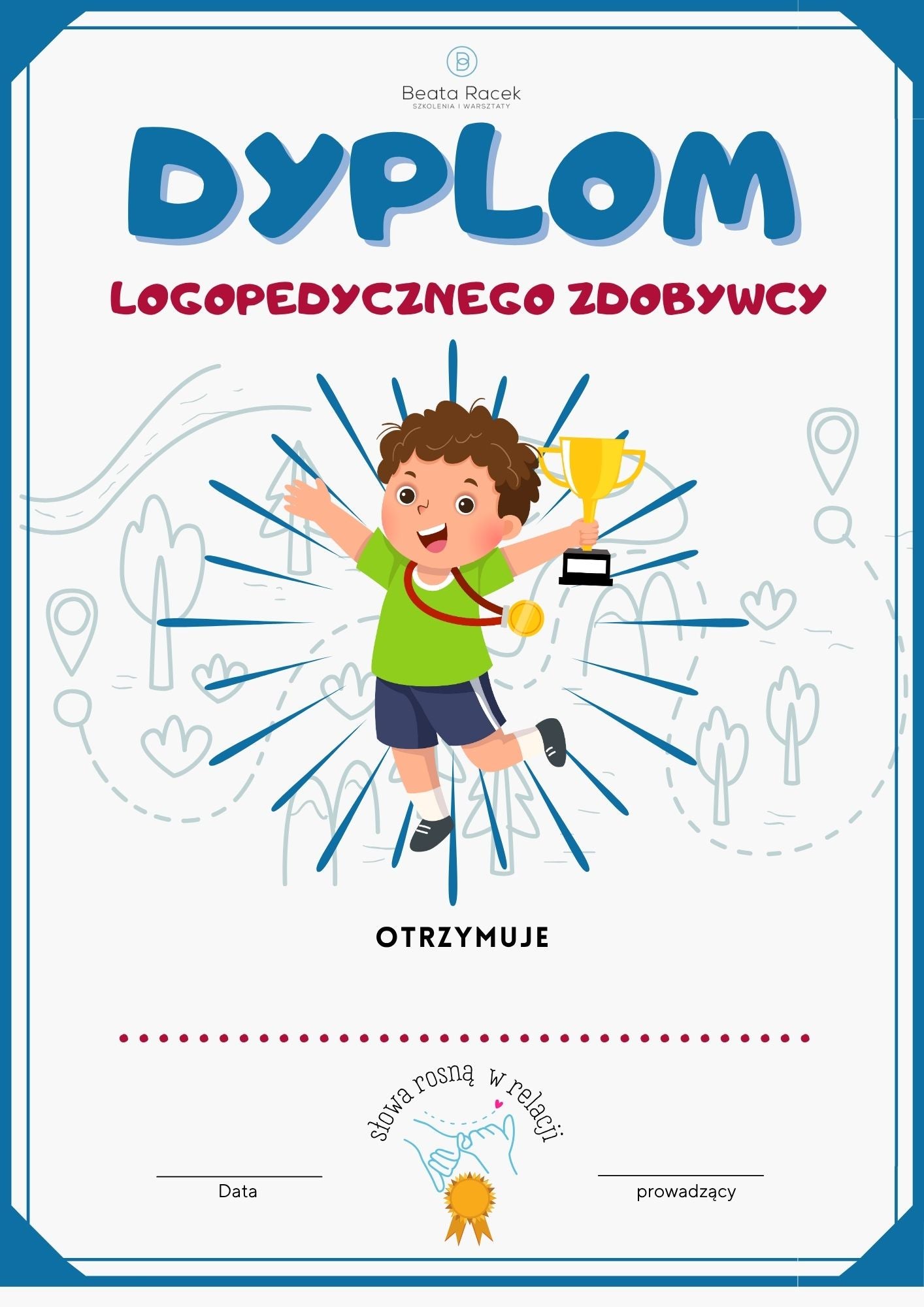!Program logopedyczny - LOGOPEDYCZNE WĘDRÓWKI-Profilaktyczny program logopedyczny dla starszych  grup przedszkolnych i edukacji wczesnoszkolnej.